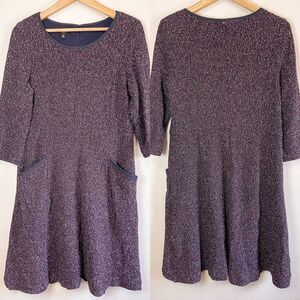 Talbots Twist Boucle Fit & Flare Dress Size 16P